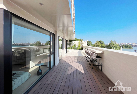 WPC outdoor wall cladding