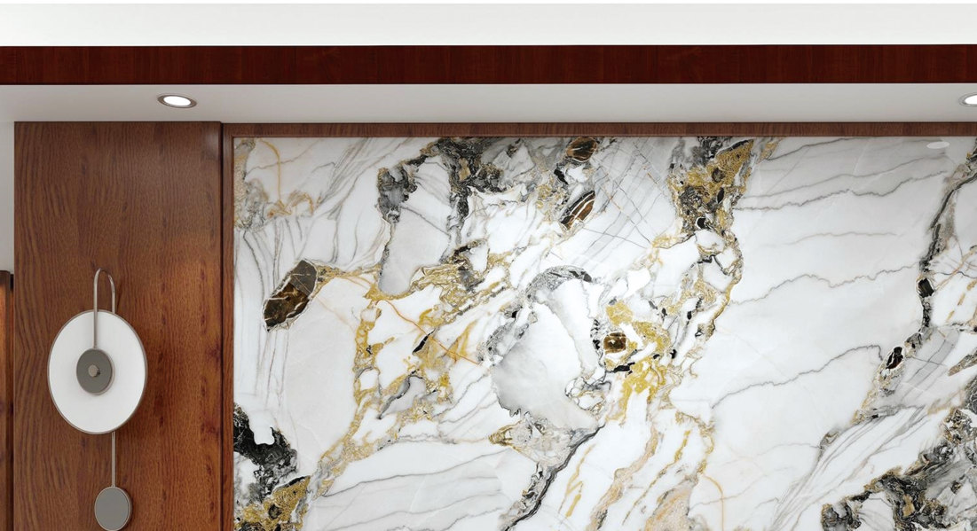 UV marble sheet decorative wall panel